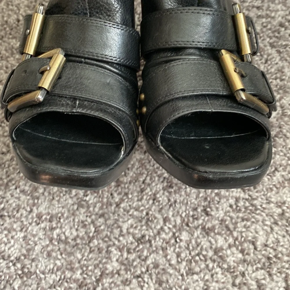 Aldo Peep Toe Booties size 38 - Picture 5 of 6